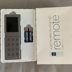 Sleep Number 360 Smart Bed Remote