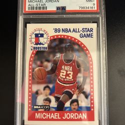 1989 Hoops Michael Jordan 21 PSA 9