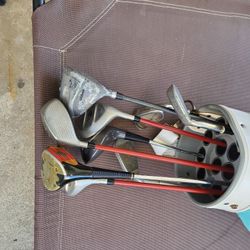 Golf Clubs And Bag