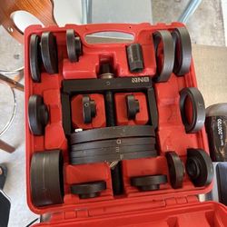 22-Piece Bushing Puller Kit for Easy Installation and Removal of Rear and Front Wheel Hub Assemblies and Bearings