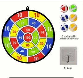 12 pcs Sticky Ball Dart Set
