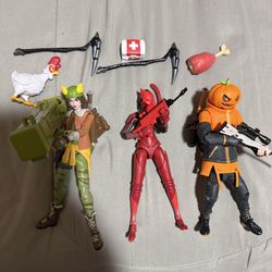 Fortnite action figure lot