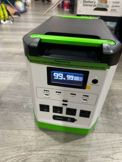 NATURE'S GENERATOR
1800W Running/3600W Peak Push Button Start Lithium Solar Generator