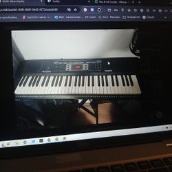 Alexis Talent 61 Note Digital Keyboad W Stand