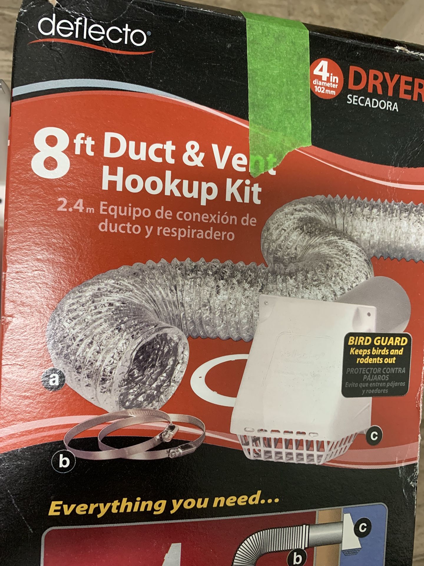 Duct & Vent Hook Up Kit