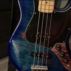 Limited Edition Fender Jazz Blue Burst 4 String Bass