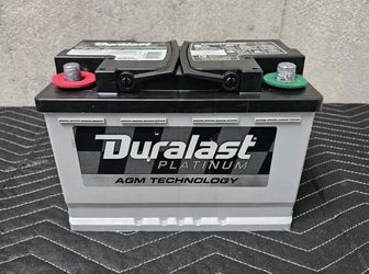 Duralast Platinum Genuine AGM Technology H6 Battery 07/25 (NO SHIPPING)