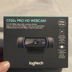 C920s Pro Hd Webcam (Logitech)
