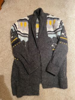 Women Maternity Wool Sweater Coat 