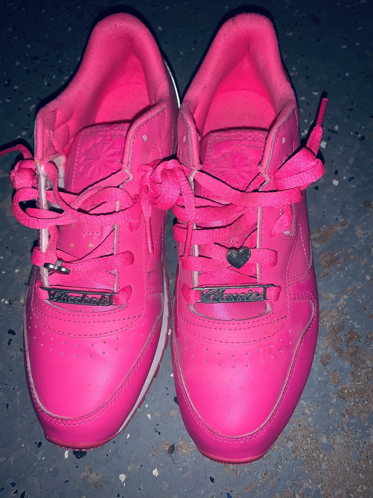 Pink Reebok Sneakers