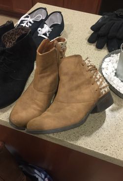Girl size 4,5 and 6 boots and shoes