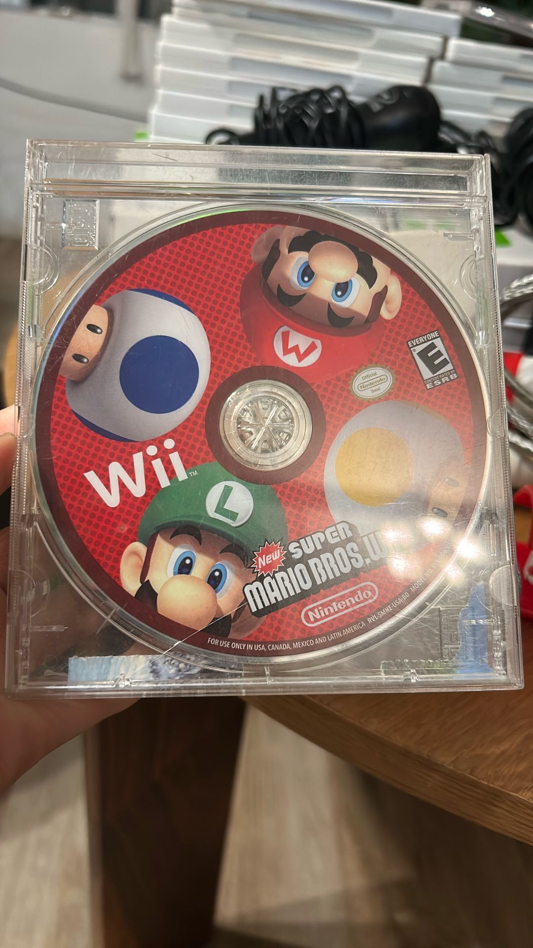Wii super mario bros game