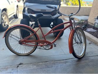 Beach cruiser bike.