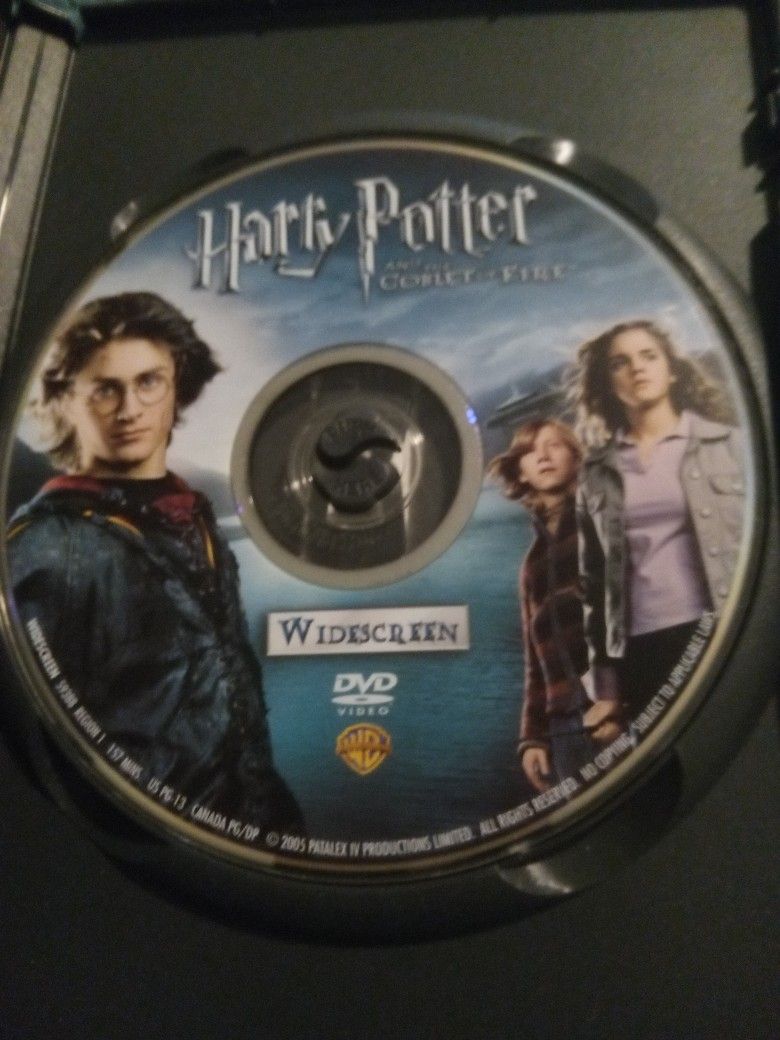 Harry Potter And The Goblet Of Fire DVD