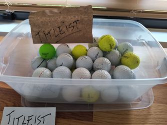Titleist golf balls