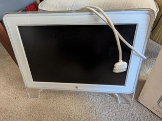 Apple monitor and adapter for older mac