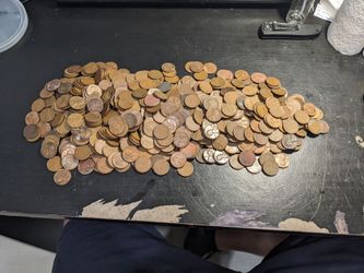 copper cents wheat