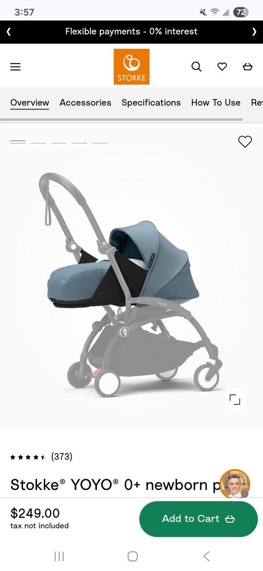 Stokke Yoyo Newborn Pack