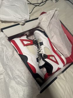 Jordan 4 Red Cements Size 10