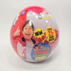 Ryan's World The Mighty Titan Mystery Egg NEW