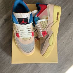 Jordan 4 Union Guava 