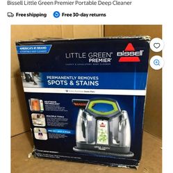 Bissell Little Green Premier Portable Deep Cleaner