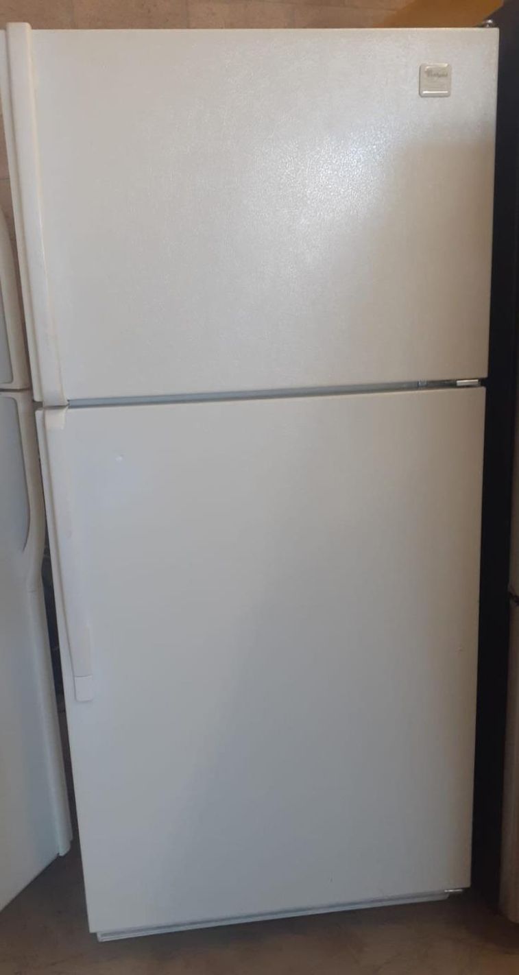 Whirlpool Top Mount  White Refrigerator
