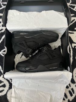 Real Jordan 4 black