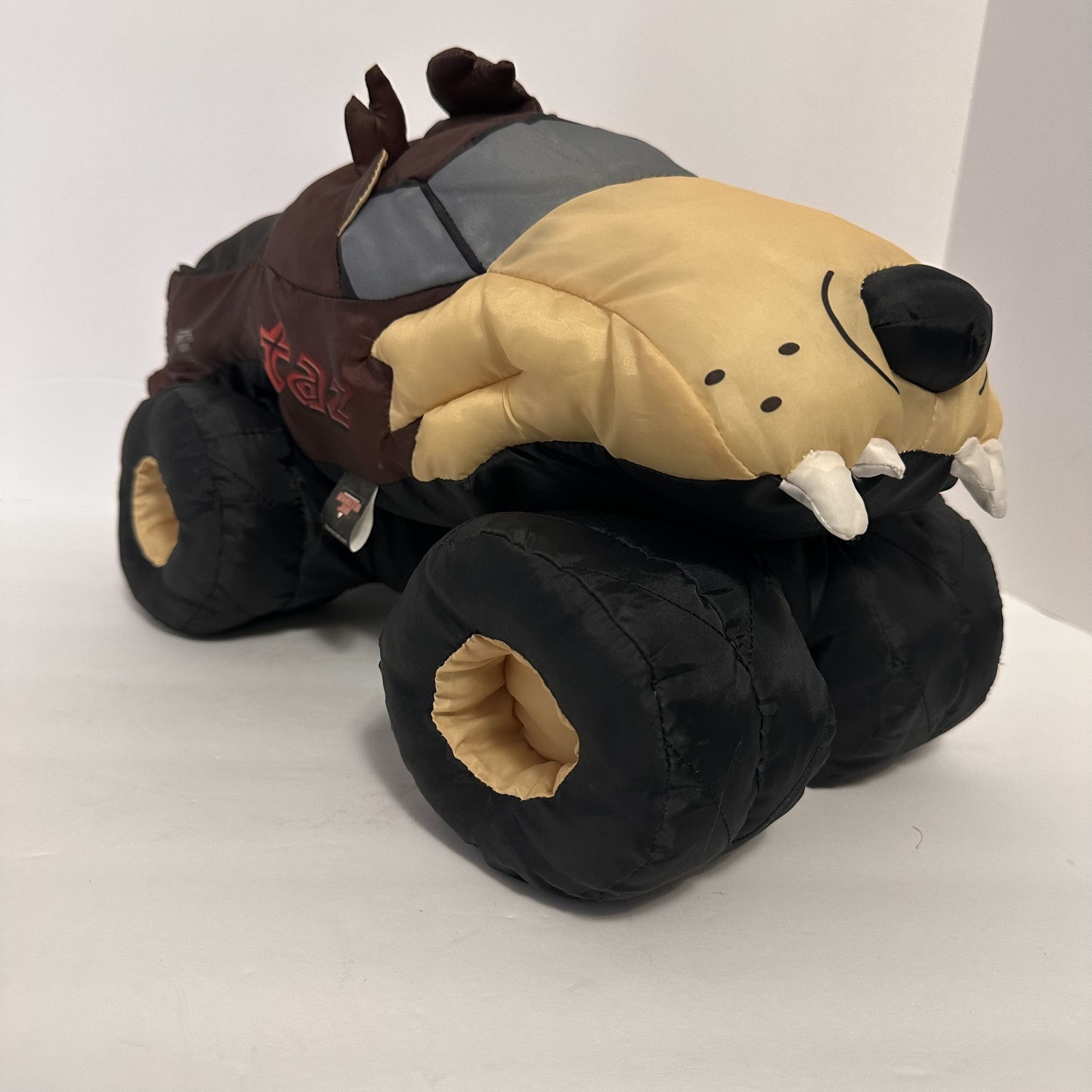 Monster Jam Truck Taz Plush Stuffed Toy 12” Looney Tasmanian Devil