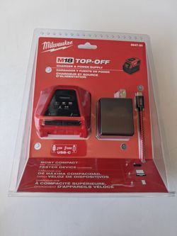 Milwaukee M18  18v lithium-ion top off  charger  power supply  tool only new