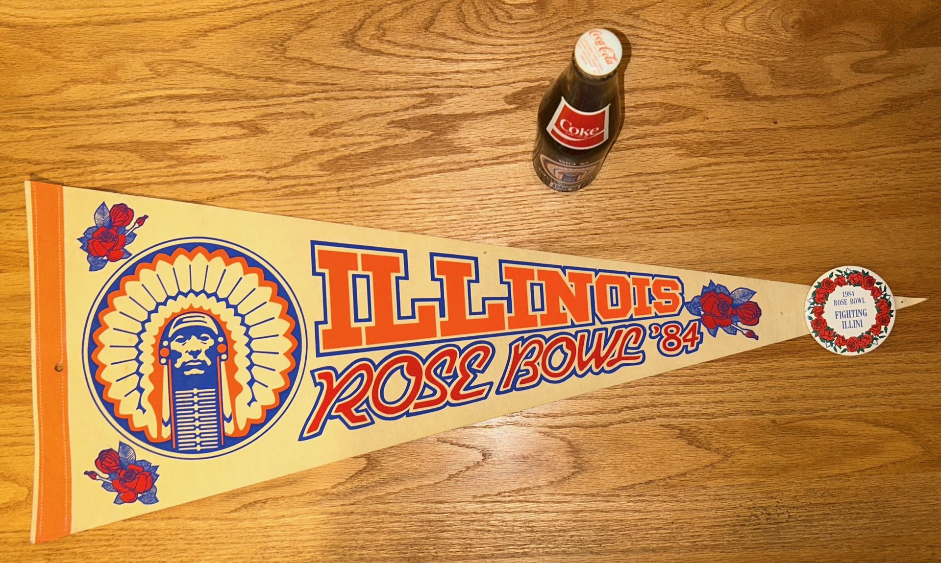 University Of Illinois Football 1983 – 1984 Rose Bowl Items
