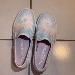 Tie Dye Shoes