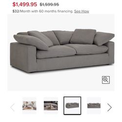 Nixon Cloud Sofa Couch 