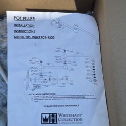 Whitehaus 9500 Pot Filler 
