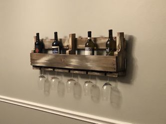 Rustic Wine Rack