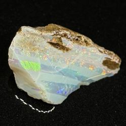 Very Colorful Zebra Striped Opal Specimen With Multicolored Bars