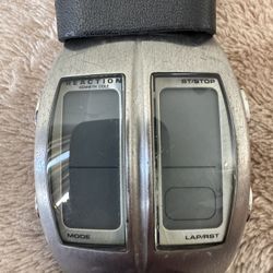 Kenneth Cole Reaction A126-03-RK5033 Watch, Black Leather strap.