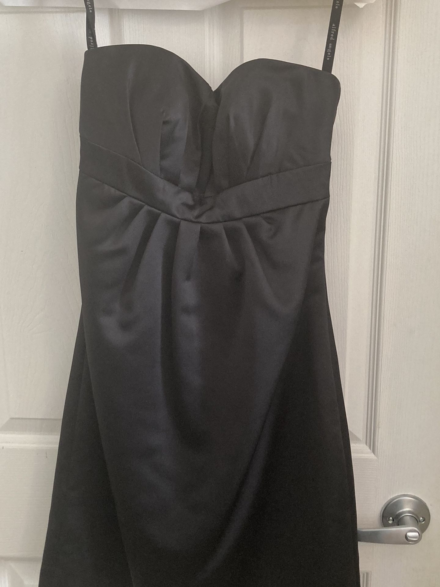 Black Strapless Cocktail Dress Size 4