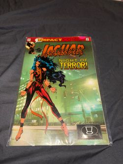 The Jaguar #8 from DC Comics' Impact imprint, published in April 1992.