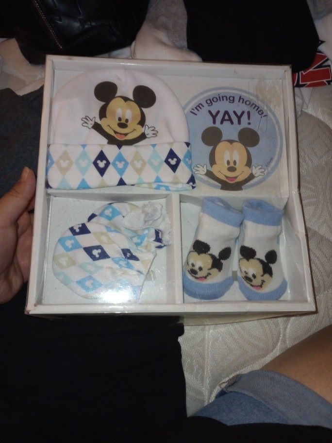 Baby Boy 0-3 Mickey Mouse Set