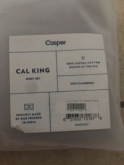 Cal king sheet set