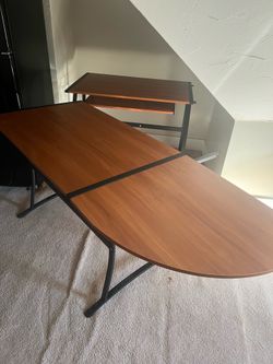 L shaped desk