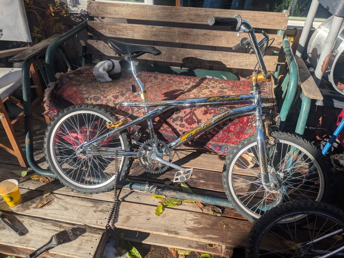 1998 Royce Union Chrome BMX Trick Bike