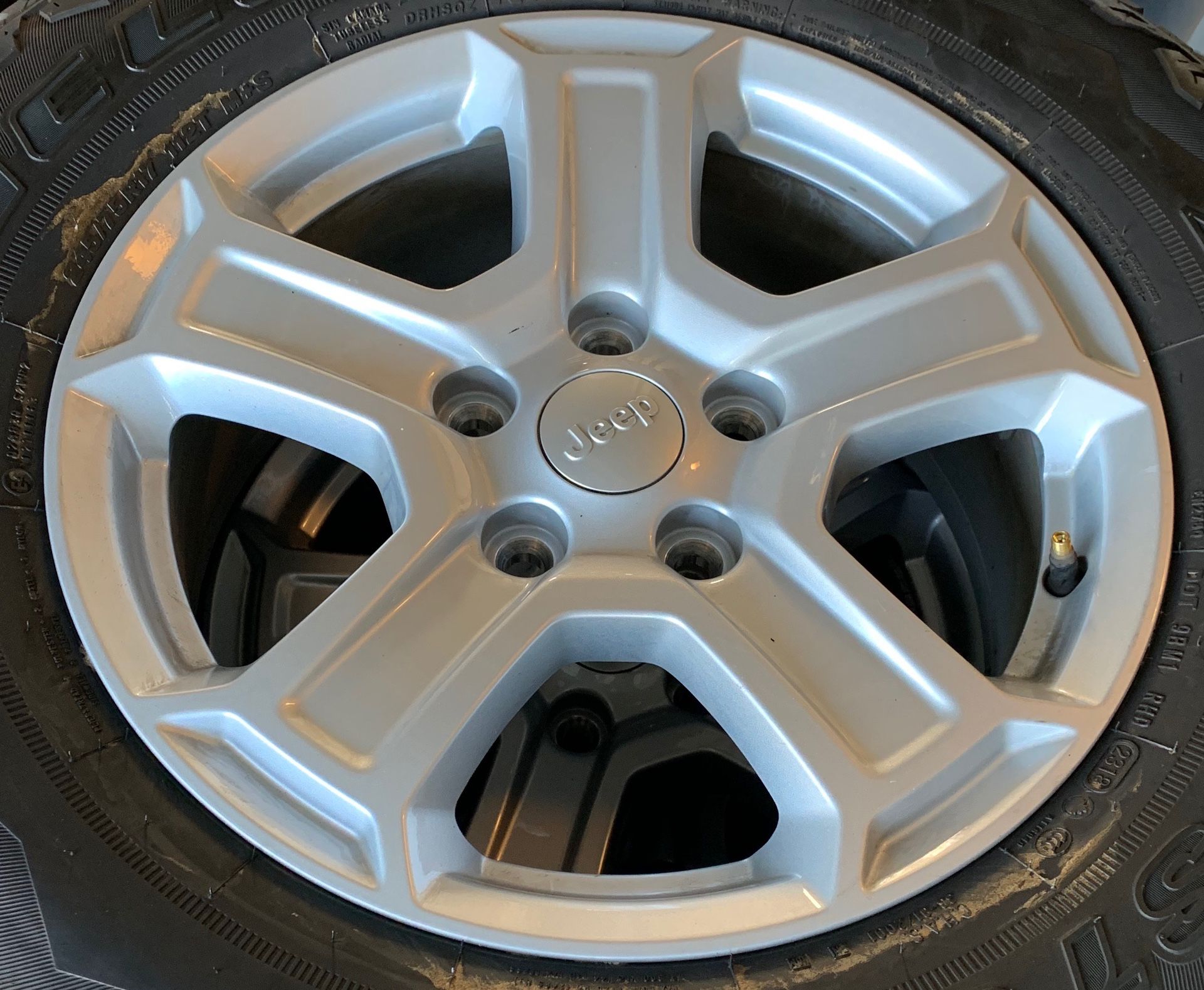 2018 Jeep Wrangler tires/wheels