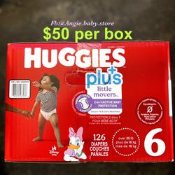 Huggies Little Movers Size 6 Plus 