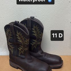 Ariat Work Boots Sz 11 D COMPOSITE TOE