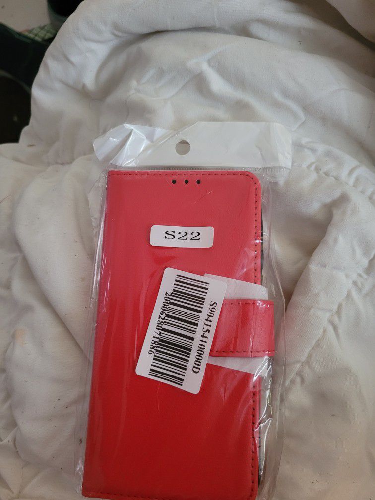Red Samsung 22 Phone Case 