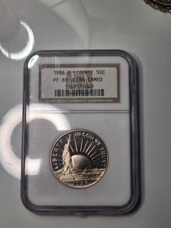1986 S Liberty Half Dollar Proof PF 69 UC NGC-