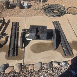 3 & 1/4 ton truck, auto hitch frame