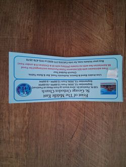 Feast of the Middle East Festival Ticket
